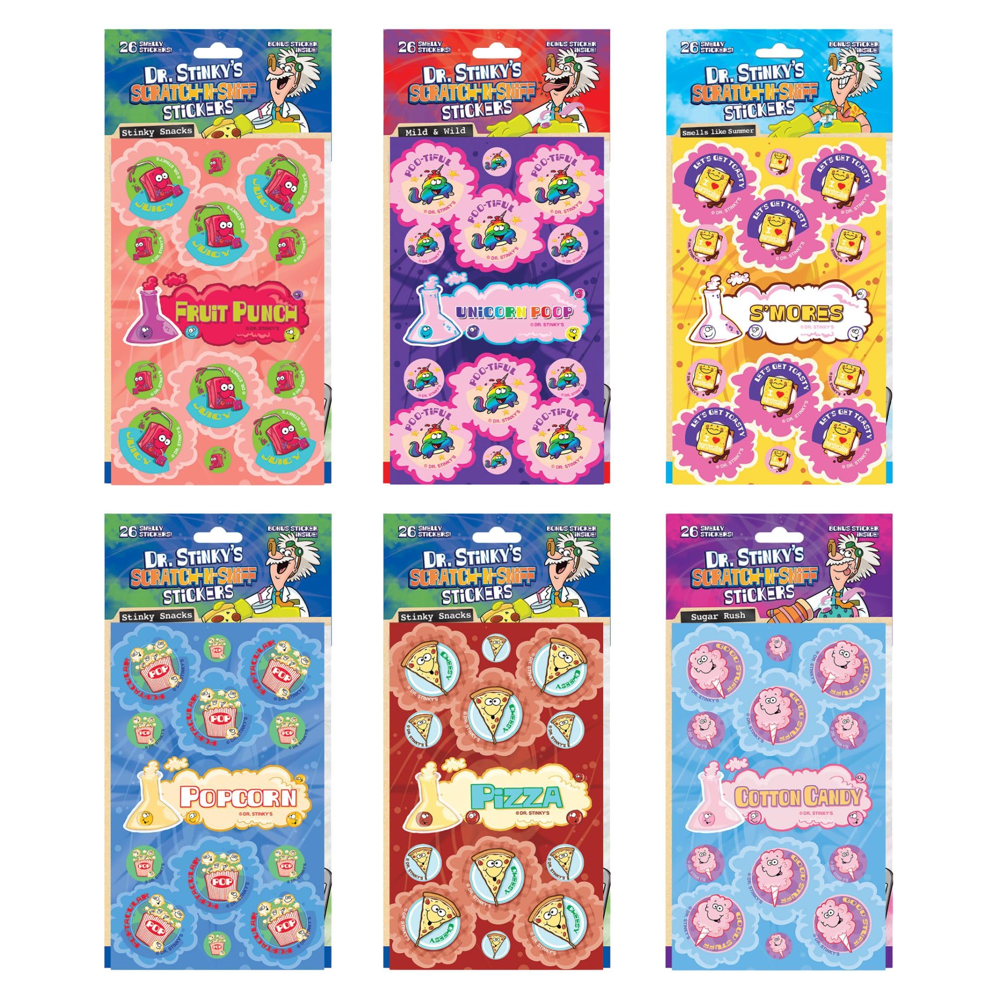 Dr. Stinky's Stickers